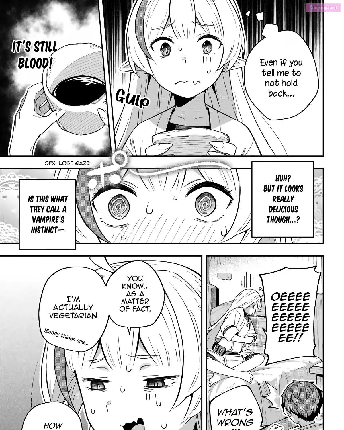 Destiny Unchain Online ~Kyuuketsu-ki Shoujo to natte, Yagate『 Aka no Maou』to Yobareru You ni Narimashita~ Zinmanga X Chapter 5 Page 34