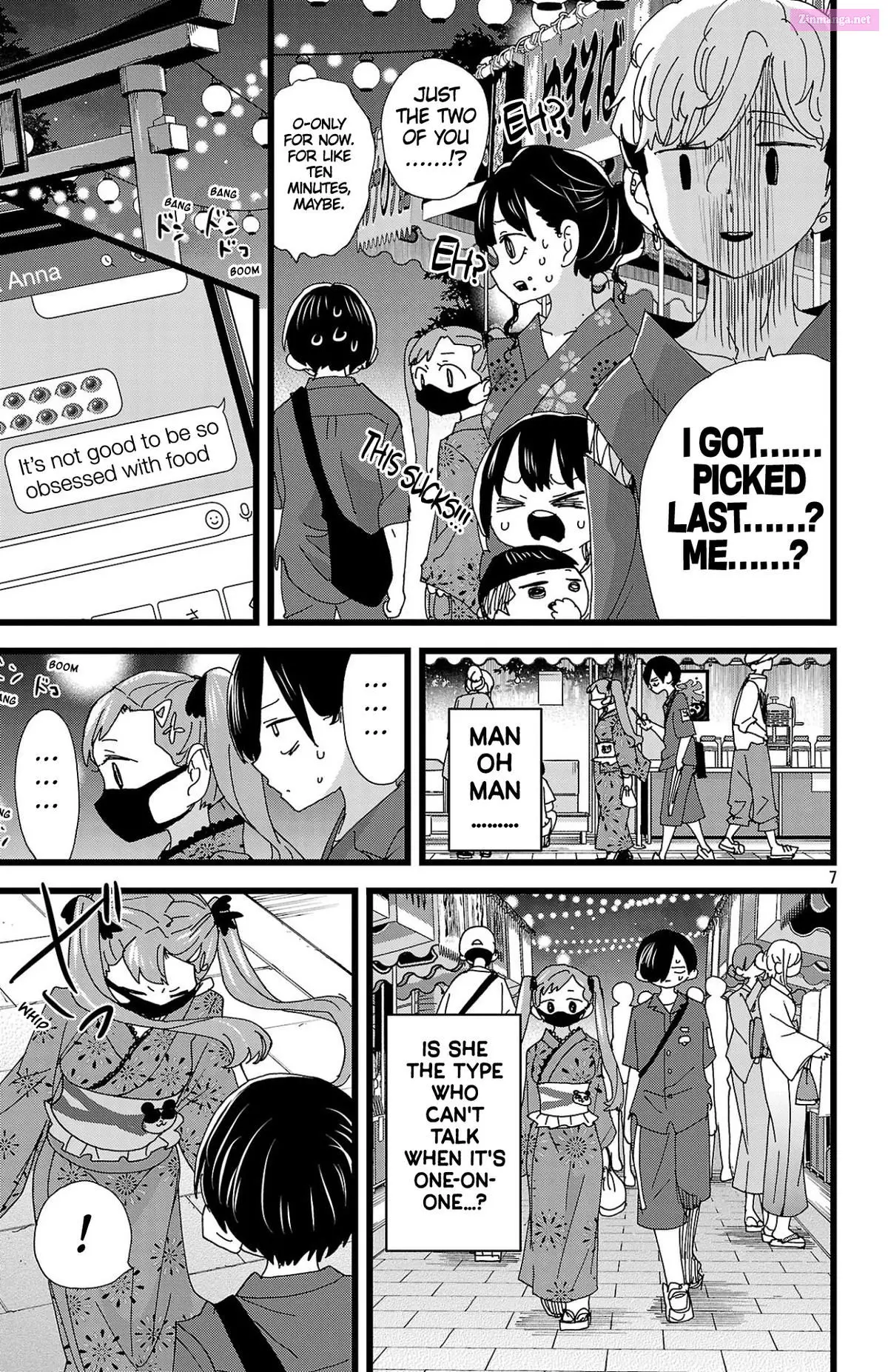 The Dangers in My Heart Zinmanga X Chapter 146 Page 8