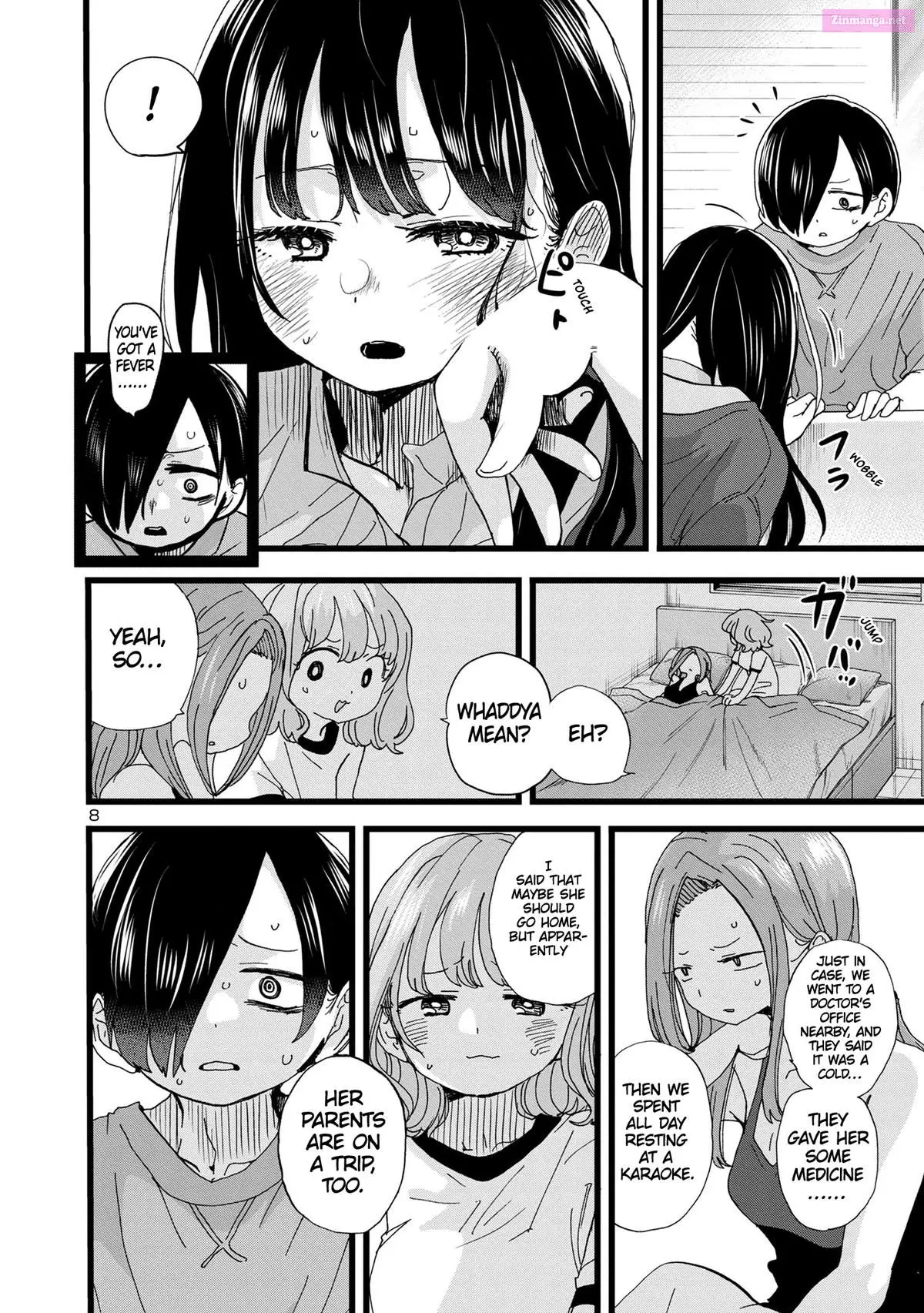 The Dangers in My Heart Zinmanga X Chapter 136 Page 9