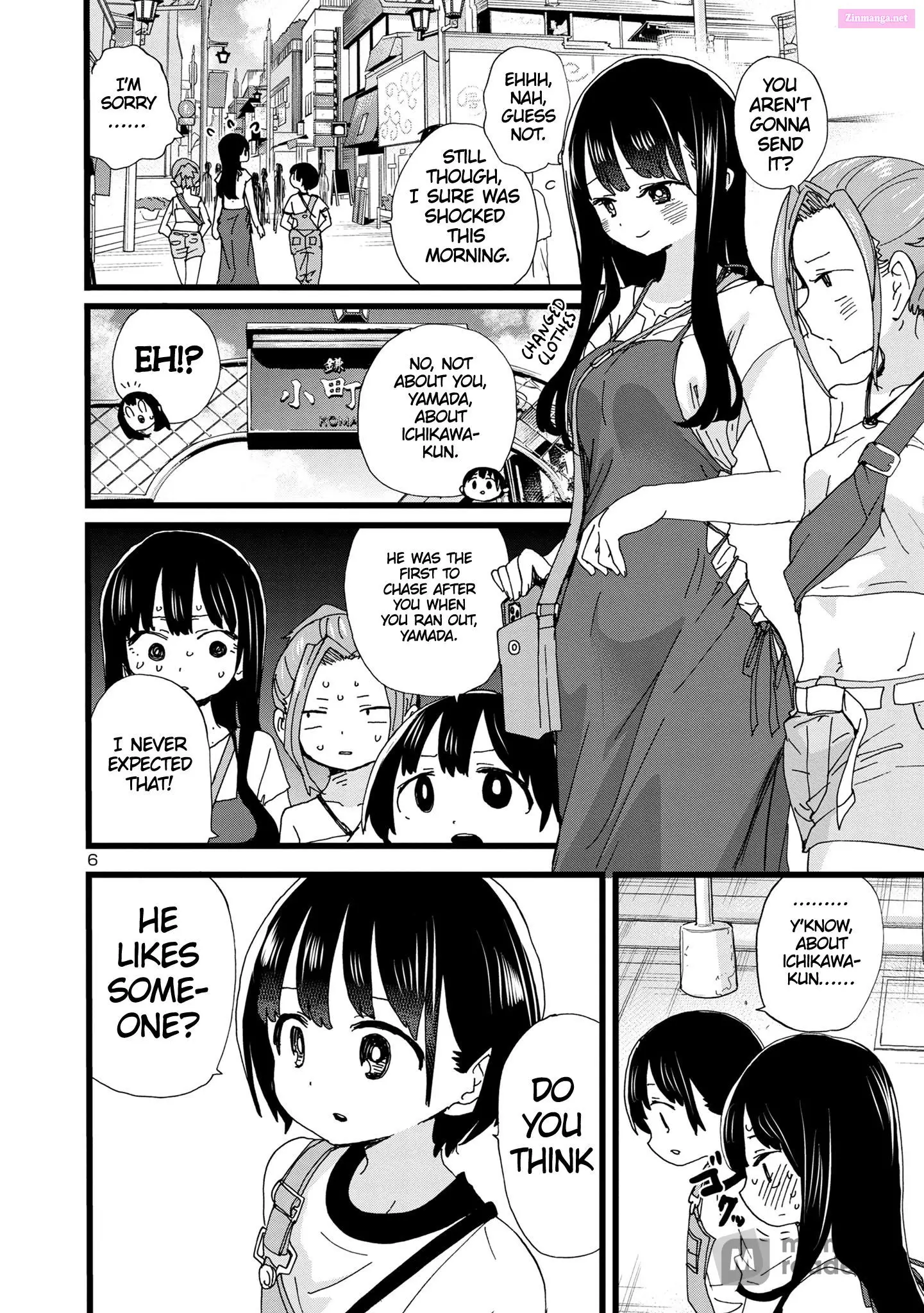 The Dangers in My Heart Zinmanga X Chapter 135 Page 7