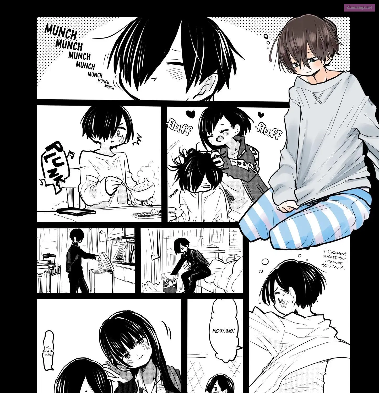 The Dangers in My Heart Zinmanga X Chapter 54.1 Page 5