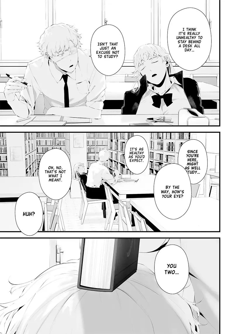 Tsurenai Hodo Aokute Azatoi Kurai ni Akai Zinmanga X Chapter 35 Page 7