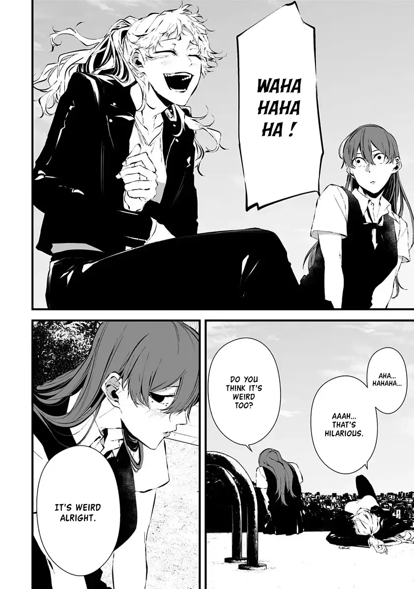Tsurenai Hodo Aokute Azatoi Kurai ni Akai Zinmanga X Chapter 13.5 Page 10