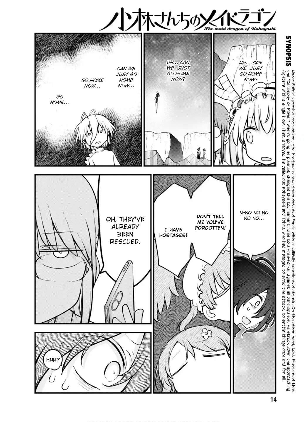Kobayashi-San Chi No Maid Dragon Zinmanga X Chapter 150 Page 3