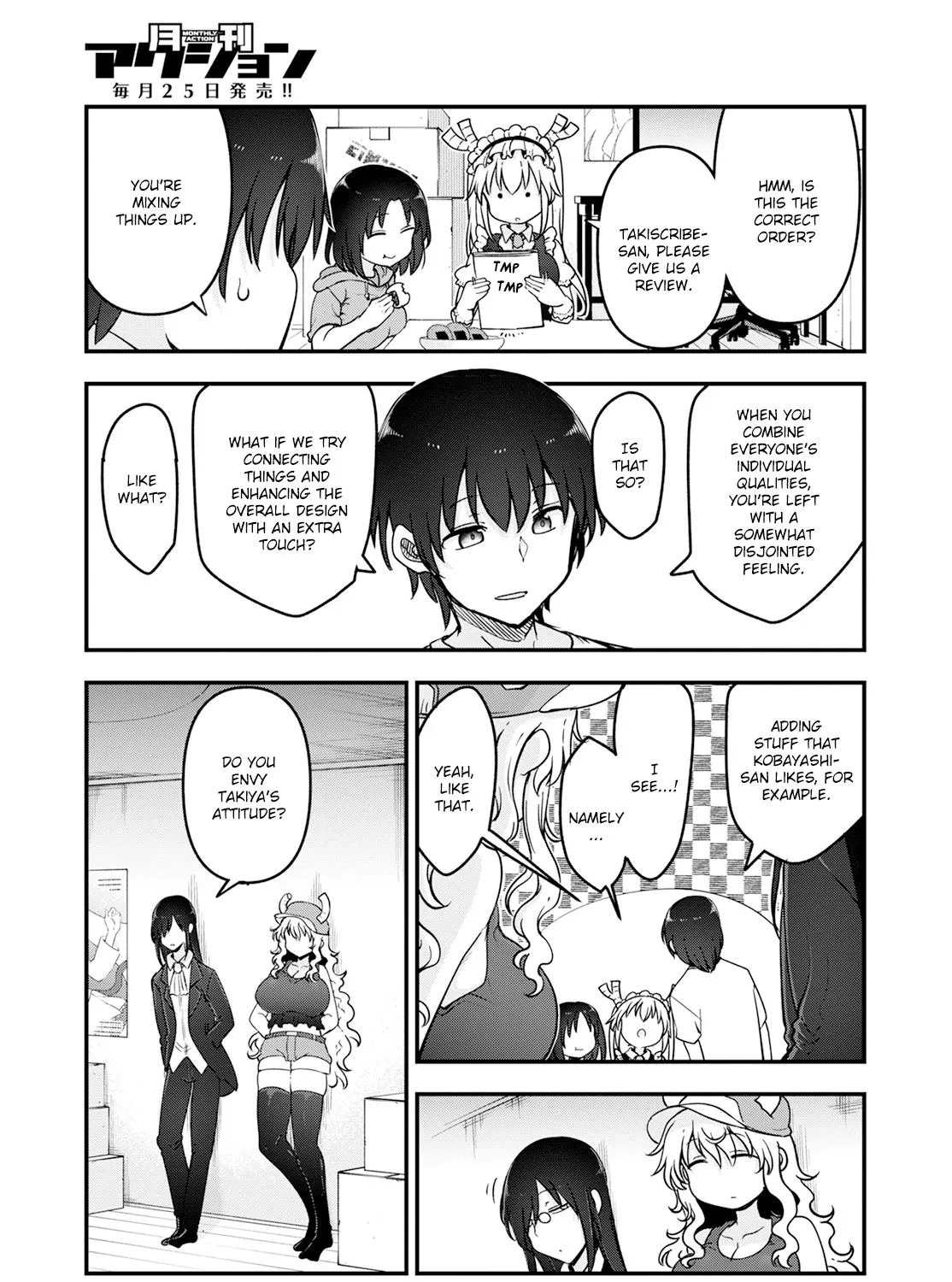 Kobayashi-San Chi No Maid Dragon Zinmanga X Chapter 136 Page 21