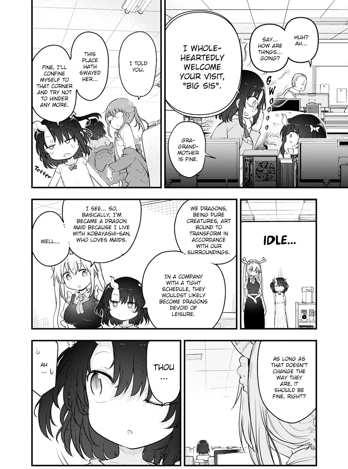 Kobayashi-San Chi No Maid Dragon Zinmanga X Chapter 133 Page 11