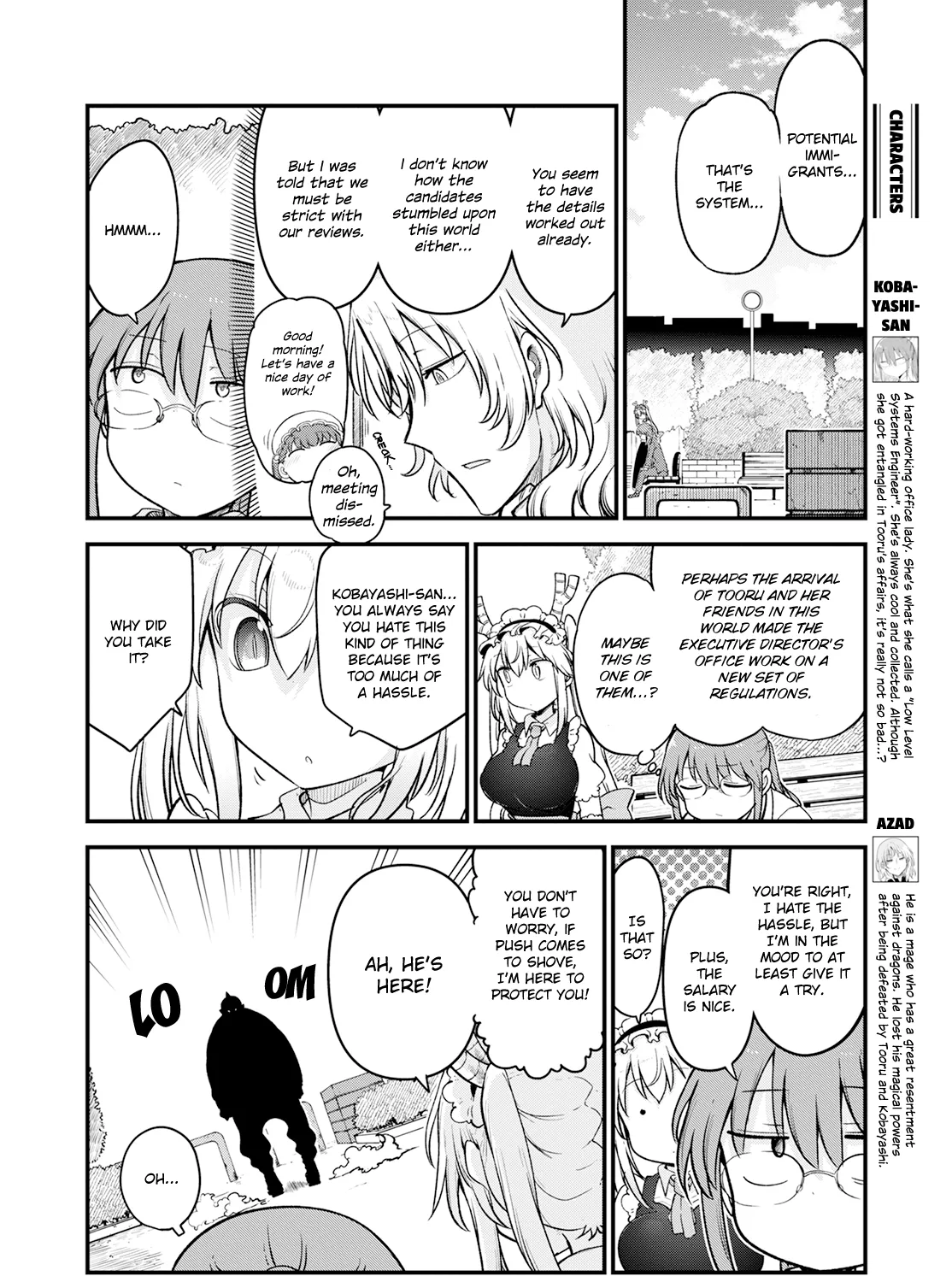 Kobayashi-San Chi No Maid Dragon Zinmanga X Chapter 128 Page 3