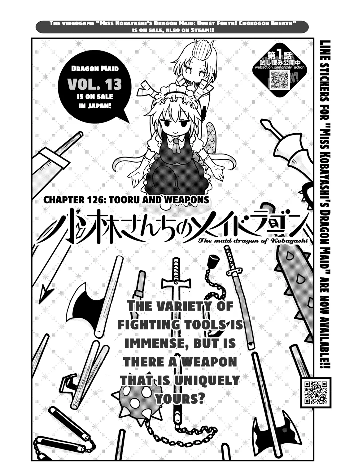 Kobayashi-San Chi No Maid Dragon Zinmanga X Chapter 126 Page 3
