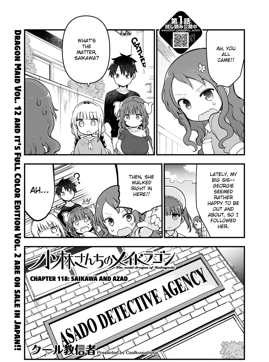 Kobayashi-San Chi No Maid Dragon Zinmanga X Chapter 118 Page 1