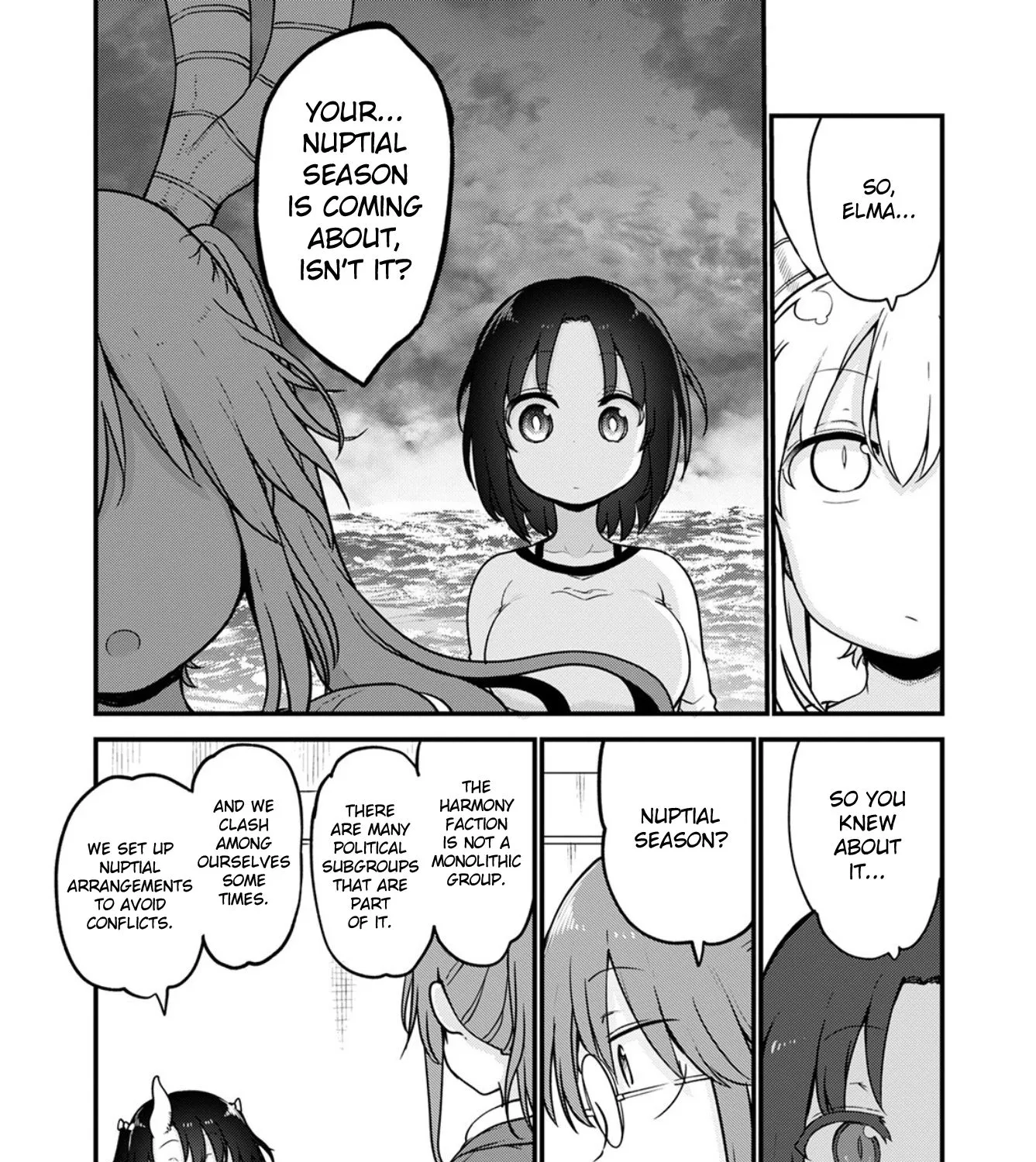 Kobayashi-San Chi No Maid Dragon Zinmanga X Chapter 105 Page 21