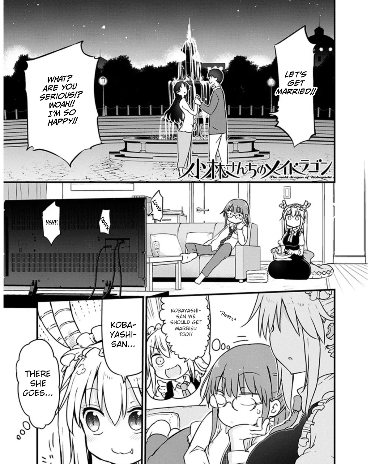 Kobayashi-San Chi No Maid Dragon Zinmanga X Chapter 97 Page 1