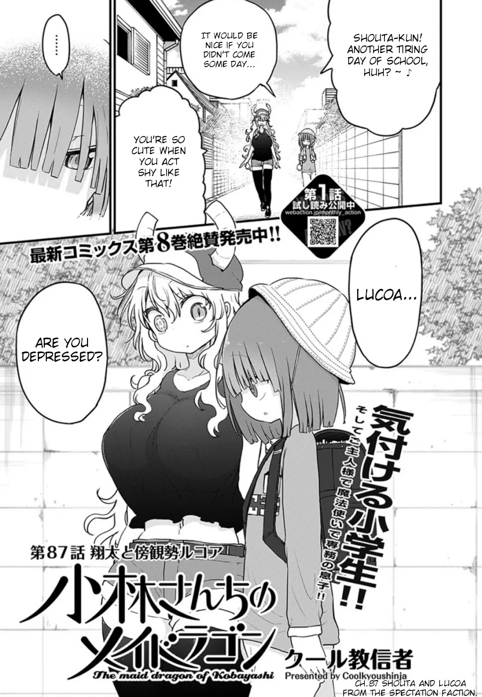 Kobayashi-San Chi No Maid Dragon Zinmanga X Chapter 87 Page 1