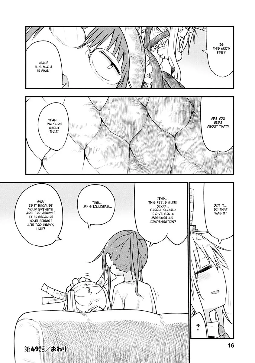 Kobayashi-San Chi No Maid Dragon Zinmanga X Chapter 49 Page 15