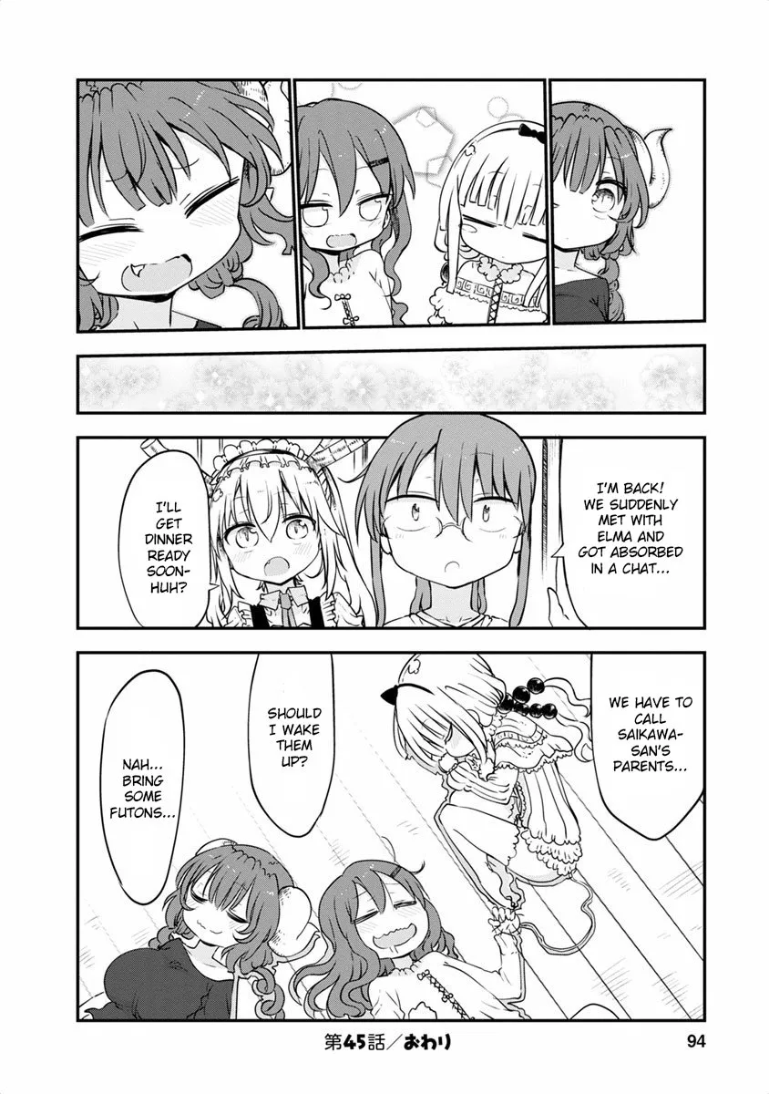 Kobayashi-San Chi No Maid Dragon Zinmanga X Chapter 45 Page 12