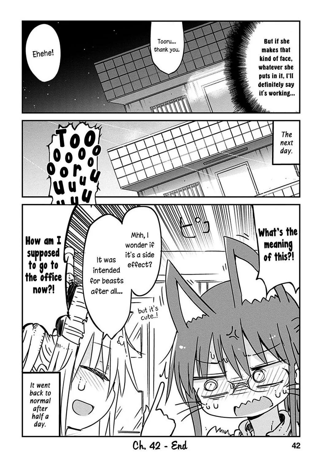 Kobayashi-San Chi No Maid Dragon Zinmanga X Chapter 42 Page 13