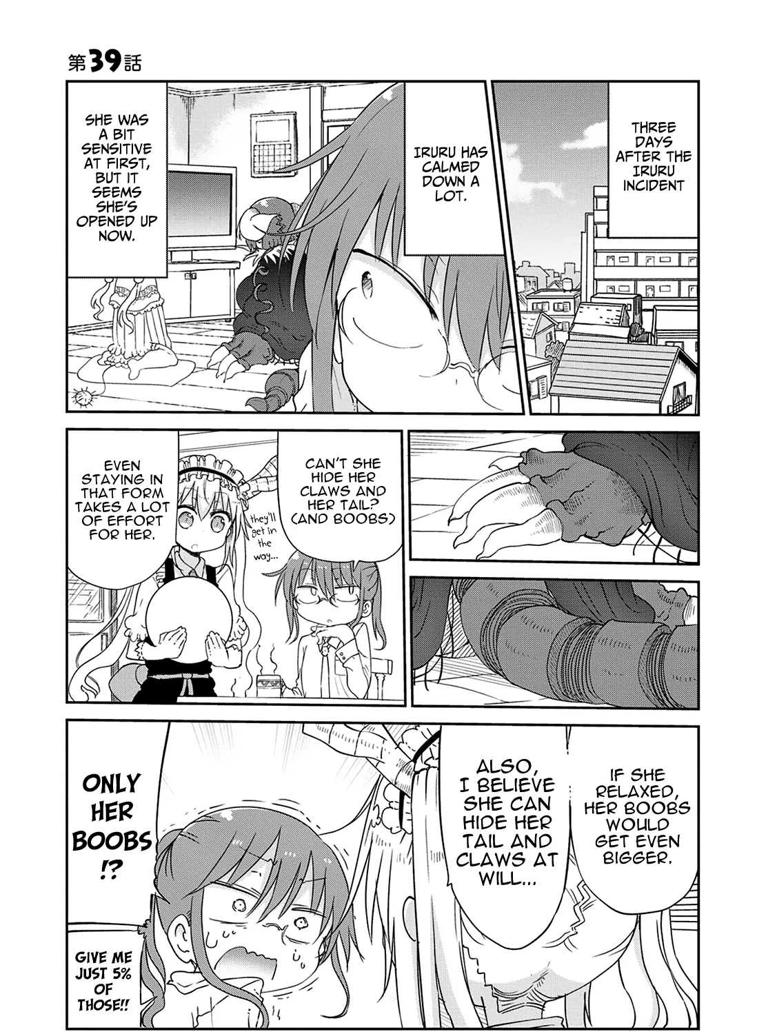 Kobayashi-San Chi No Maid Dragon Zinmanga X Chapter 39 Page 1