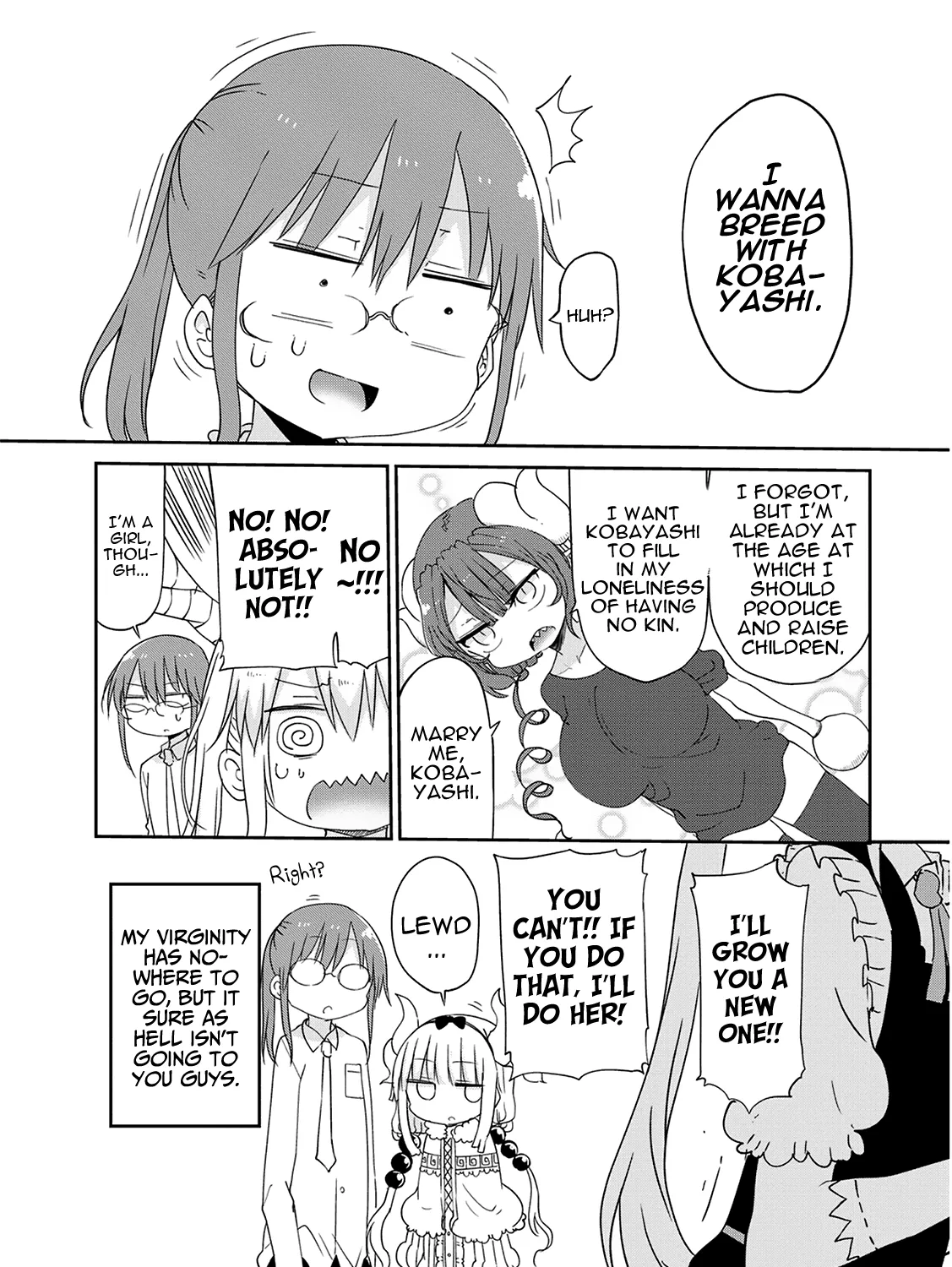 Kobayashi-San Chi No Maid Dragon Zinmanga X Chapter 39 Page 23