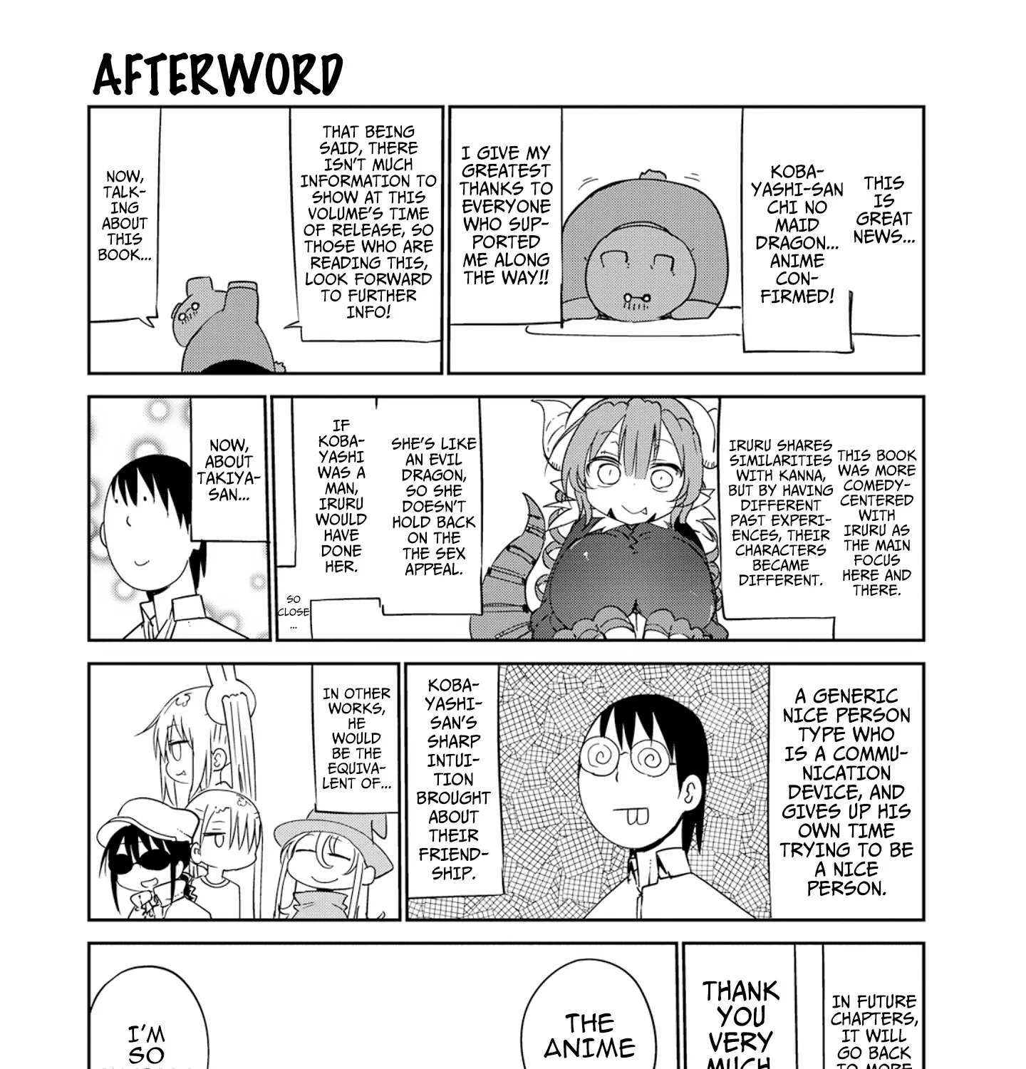Kobayashi-San Chi No Maid Dragon Zinmanga X Chapter 39 Page 29