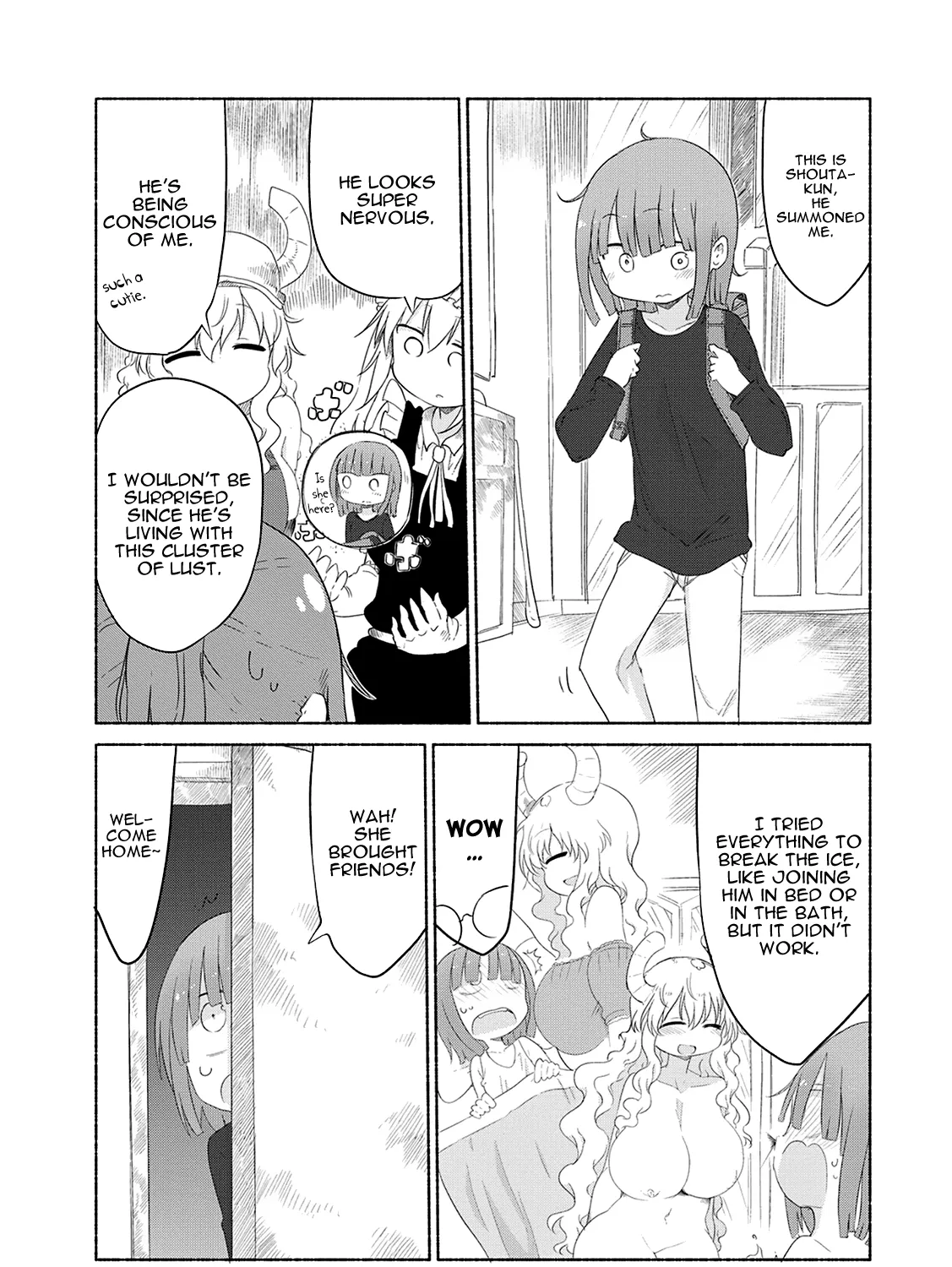Kobayashi-San Chi No Maid Dragon Zinmanga X Chapter 27 Page 12