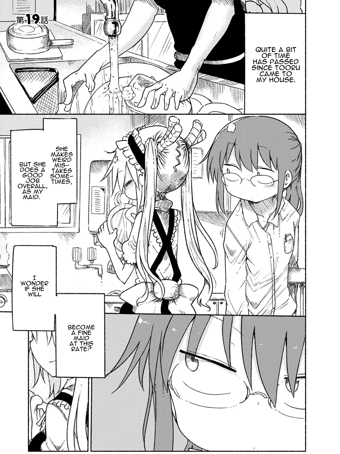 Kobayashi-San Chi No Maid Dragon Zinmanga X Chapter 19 Page 2