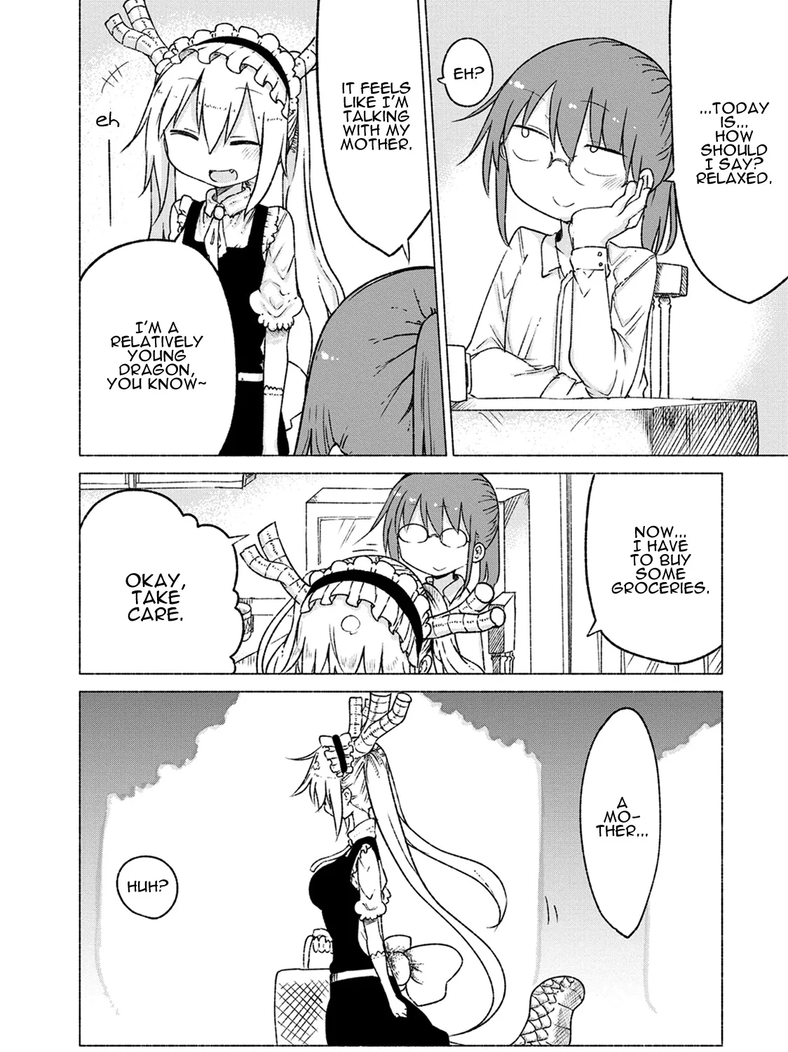 Kobayashi-San Chi No Maid Dragon Zinmanga X Chapter 19 Page 8