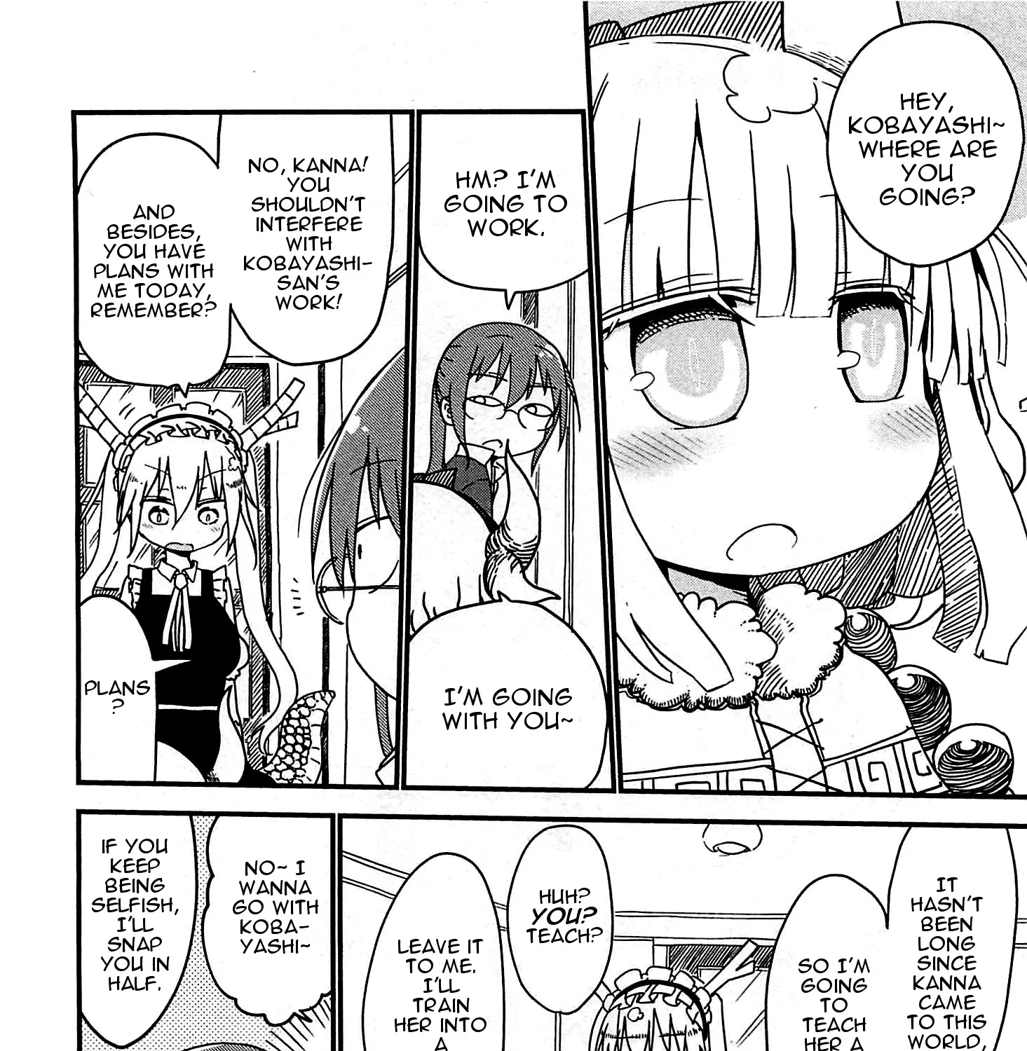 Kobayashi-San Chi No Maid Dragon Zinmanga X Chapter 7 Page 3