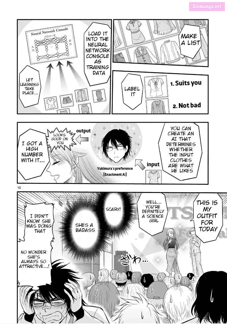 Rikei ga Koi ni Ochita no de Shoumei shitemita. Zinmanga X Chapter 64 Page 9