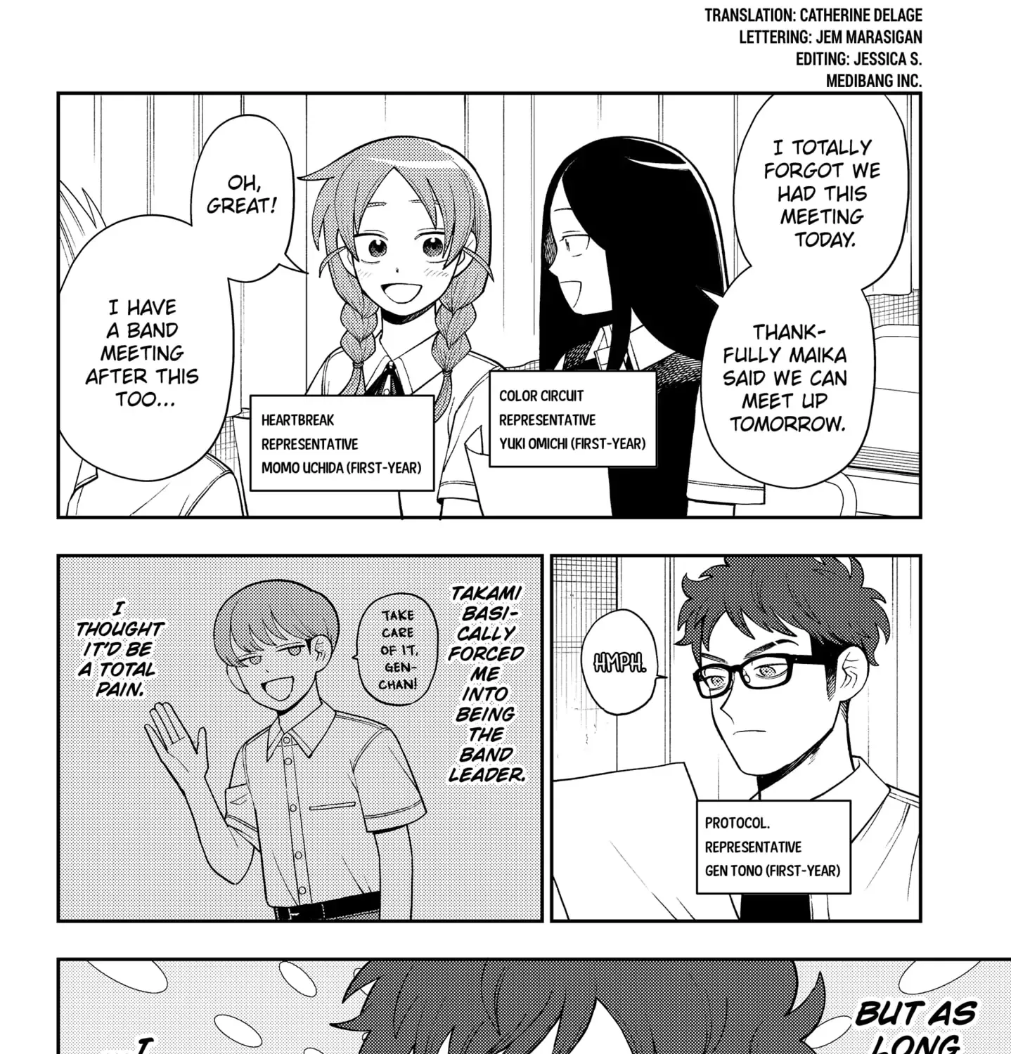 Girl meets Rock! Zinmanga X Chapter 47 Page 4