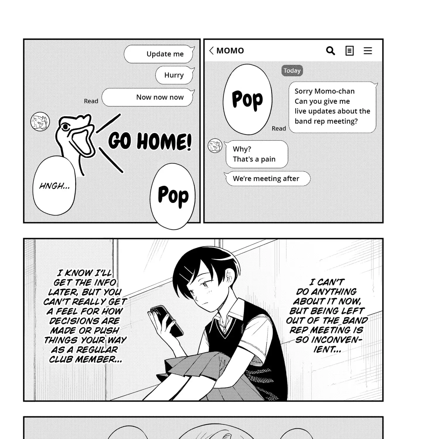 Girl meets Rock! Zinmanga X Chapter 47 Page 28