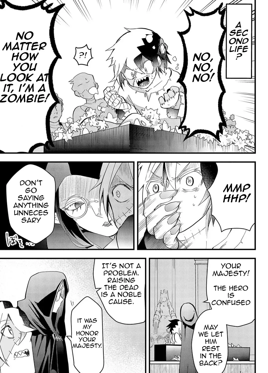 Tsugihagi Darake no Saikyou Yuusha Zinmanga X Chapter 1 Page 32