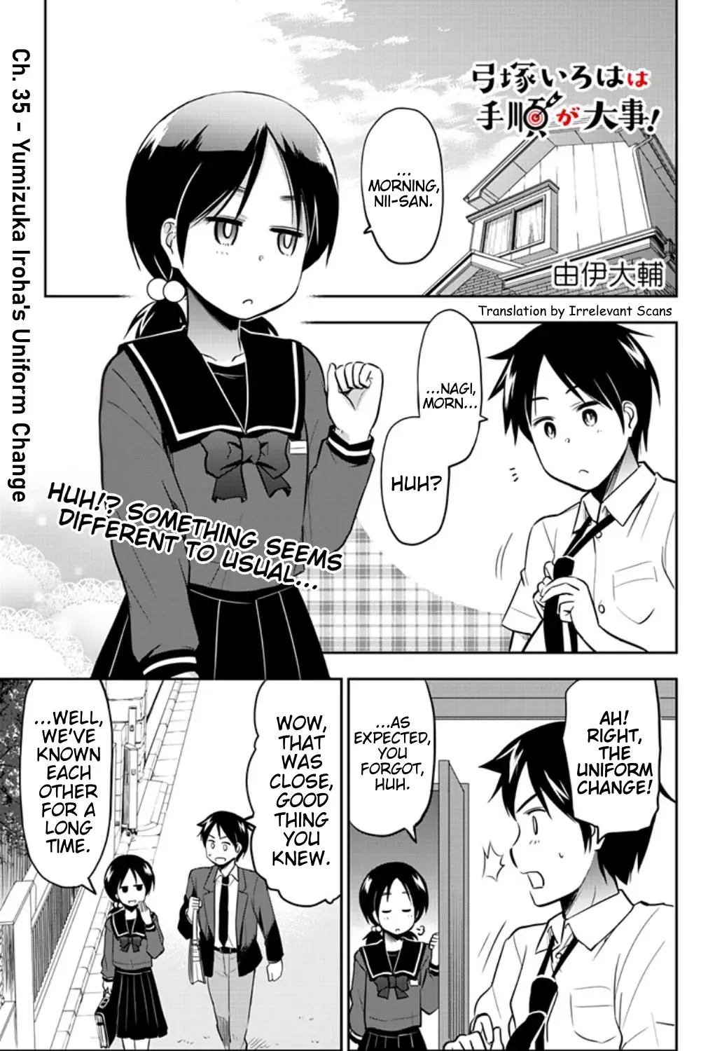 Yumizuka Iroha's No Good Without Her Procedure! Zinmanga X Chapter 35 Page 1