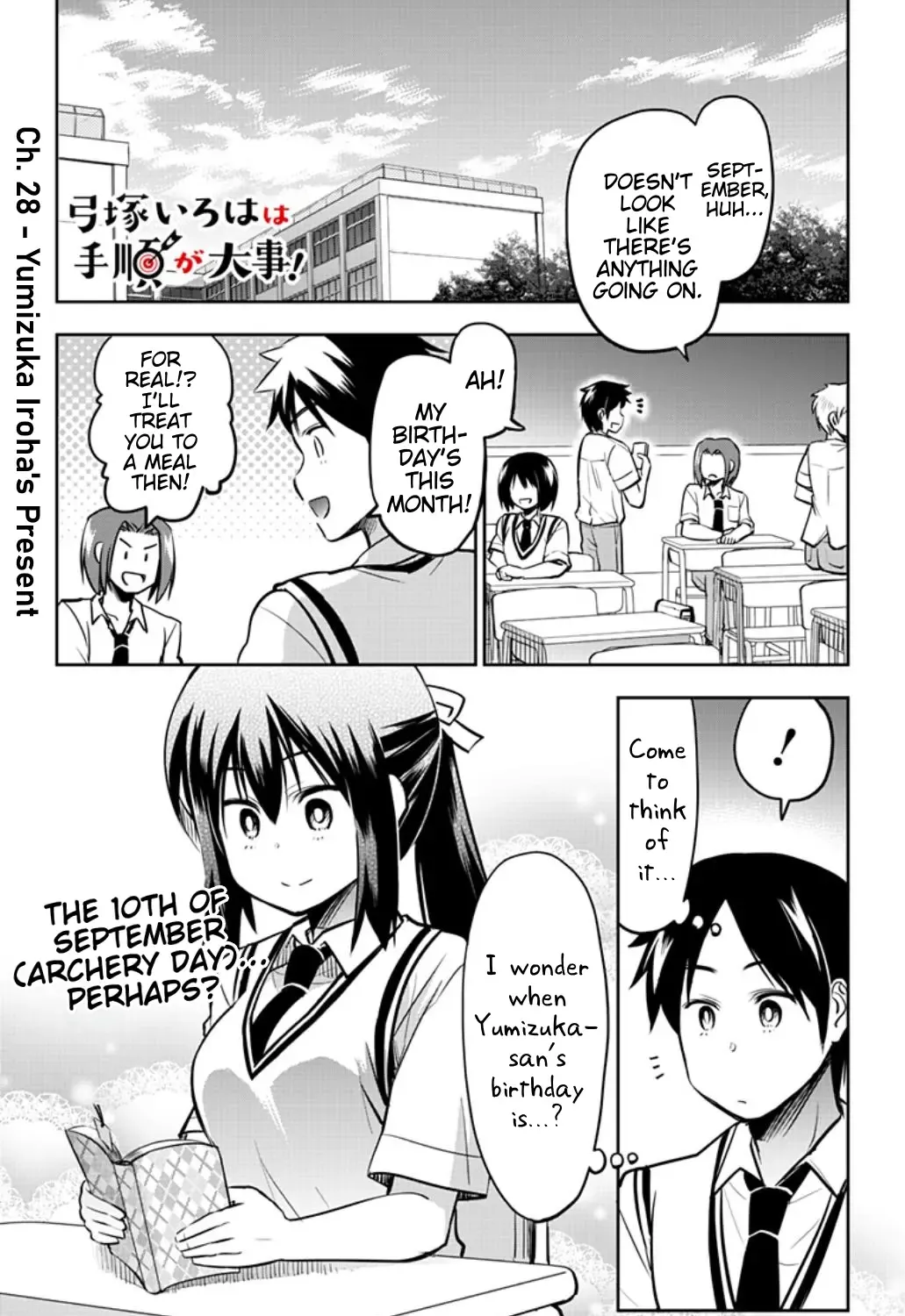 Yumizuka Iroha's No Good Without Her Procedure! Zinmanga X Chapter 28 Page 1