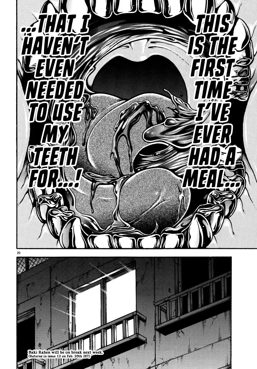 Baki Rahen Zinmanga X Chapter 38 Page 20