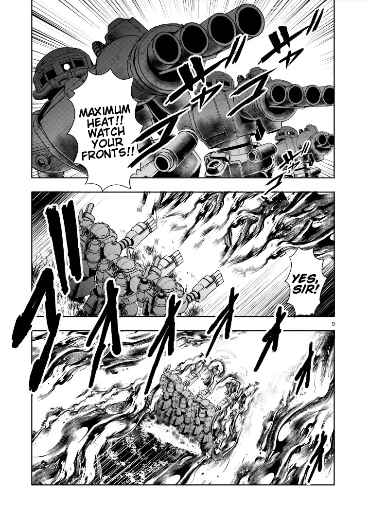 Despair Memory Gundam Sequel Zinmanga X Chapter 18 Page 9
