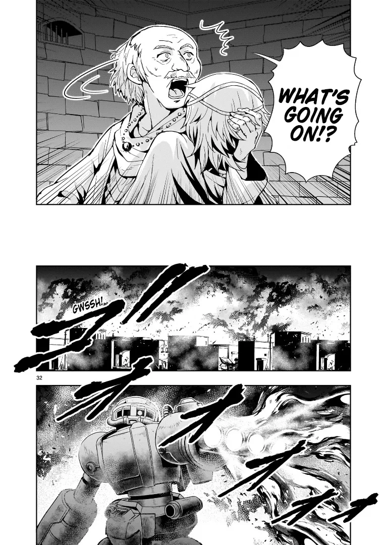 Despair Memory Gundam Sequel Zinmanga X Chapter 12 Page 32