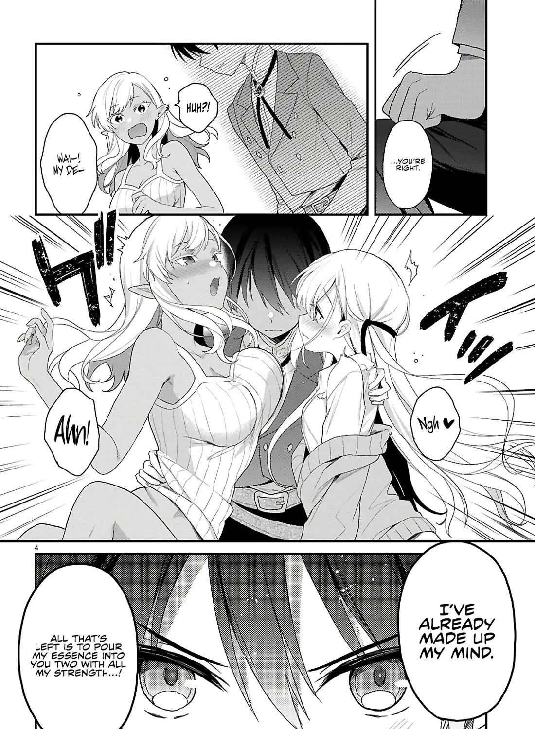 The Four Sisters (Elves) Wait For The Night Zinmanga X Chapter 33 Page 6