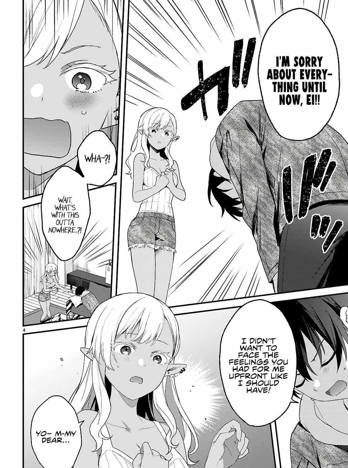 The Four Sisters (Elves) Wait For The Night Zinmanga X Chapter 32 Page 7