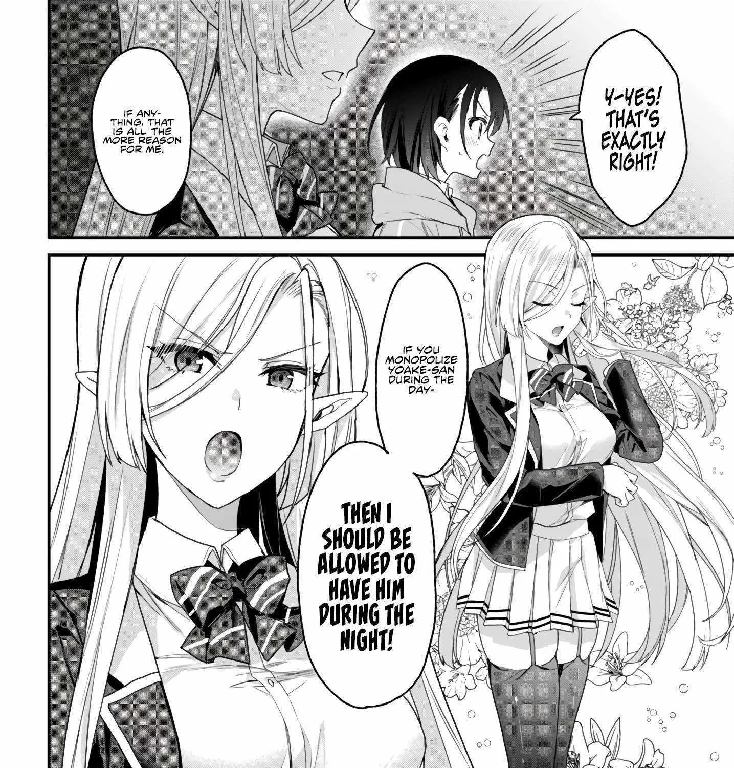 The Four Sisters (Elves) Wait For The Night Zinmanga X Chapter 27 Page 53