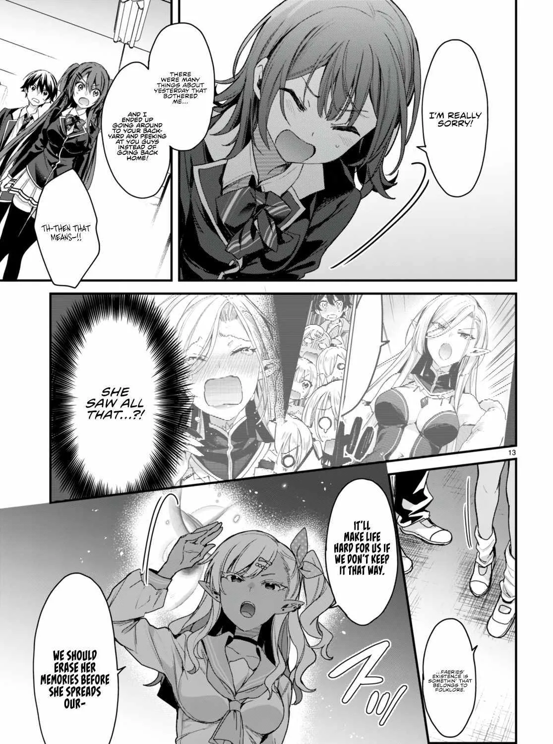 The Four Sisters (Elves) Wait For The Night Zinmanga X Chapter 18 Page 26