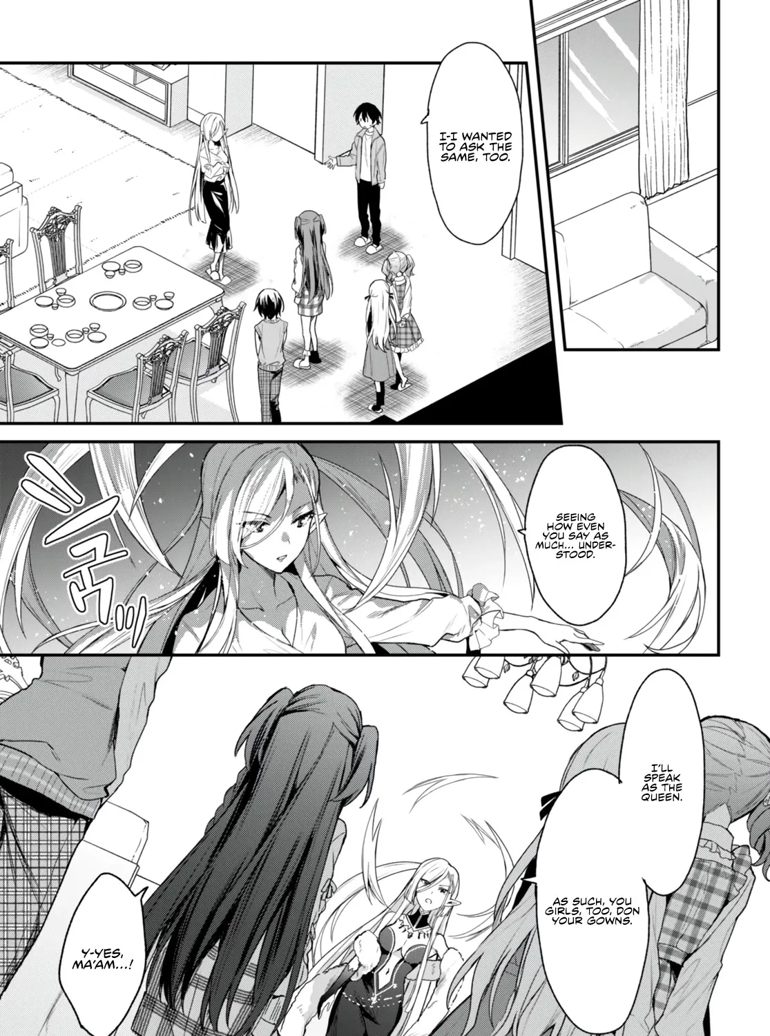 The Four Sisters (Elves) Wait For The Night Zinmanga X Chapter 16 Page 52