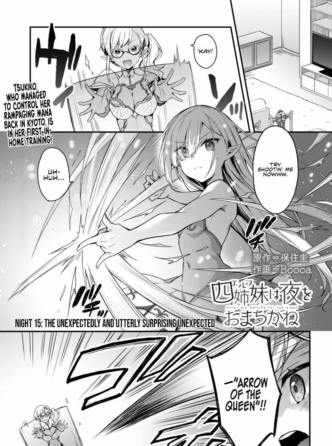 The Four Sisters (Elves) Wait For The Night Zinmanga X Chapter 15 Page 3