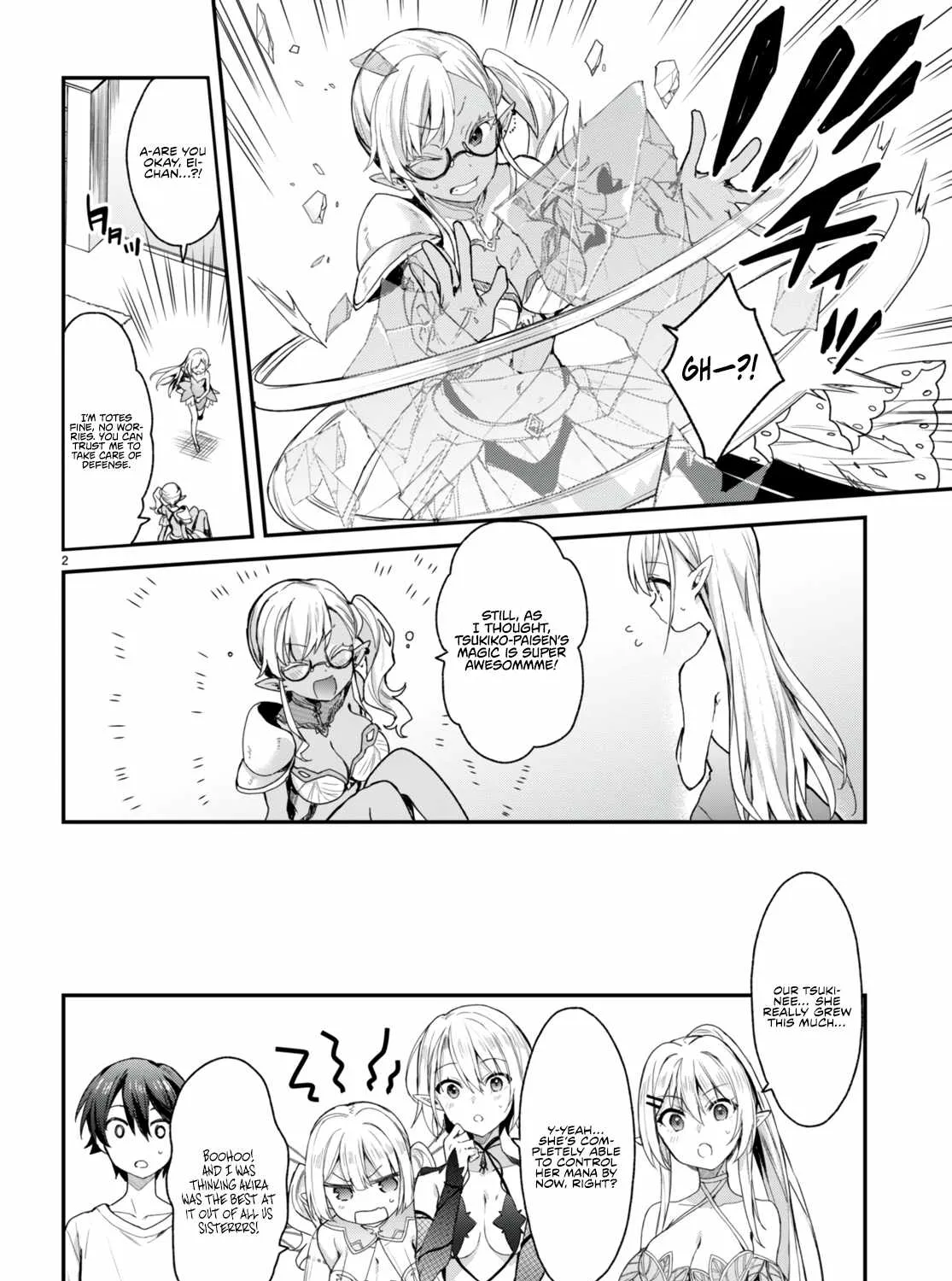 The Four Sisters (Elves) Wait For The Night Zinmanga X Chapter 15 Page 5