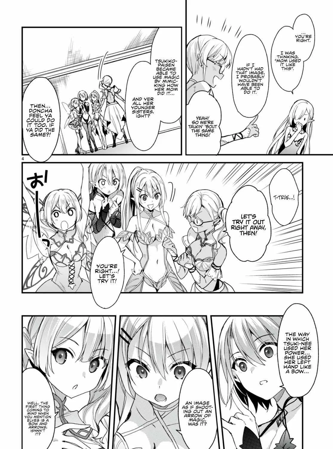 The Four Sisters (Elves) Wait For The Night Zinmanga X Chapter 15 Page 9