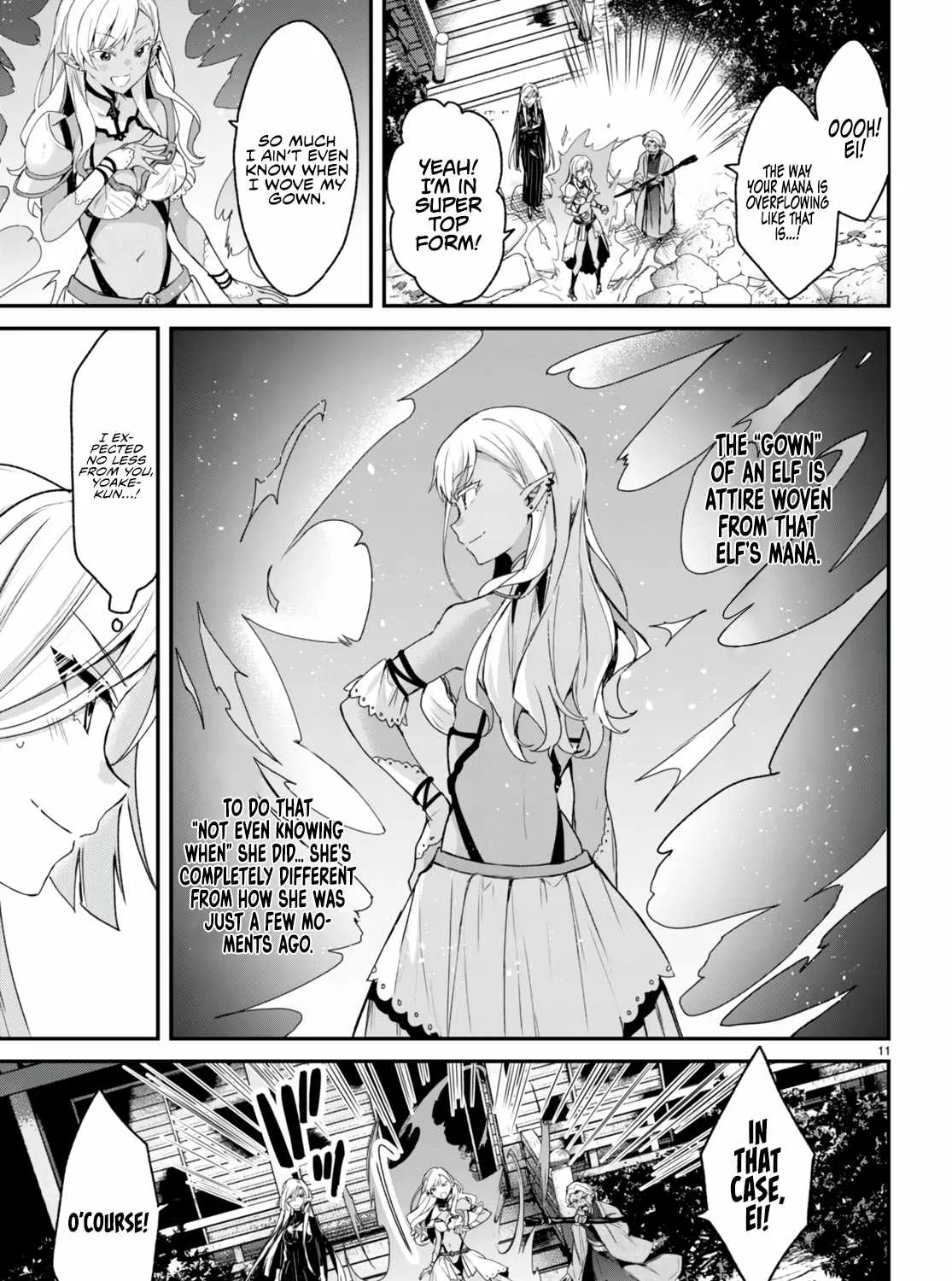 The Four Sisters (Elves) Wait For The Night Zinmanga X Chapter 13 Page 22
