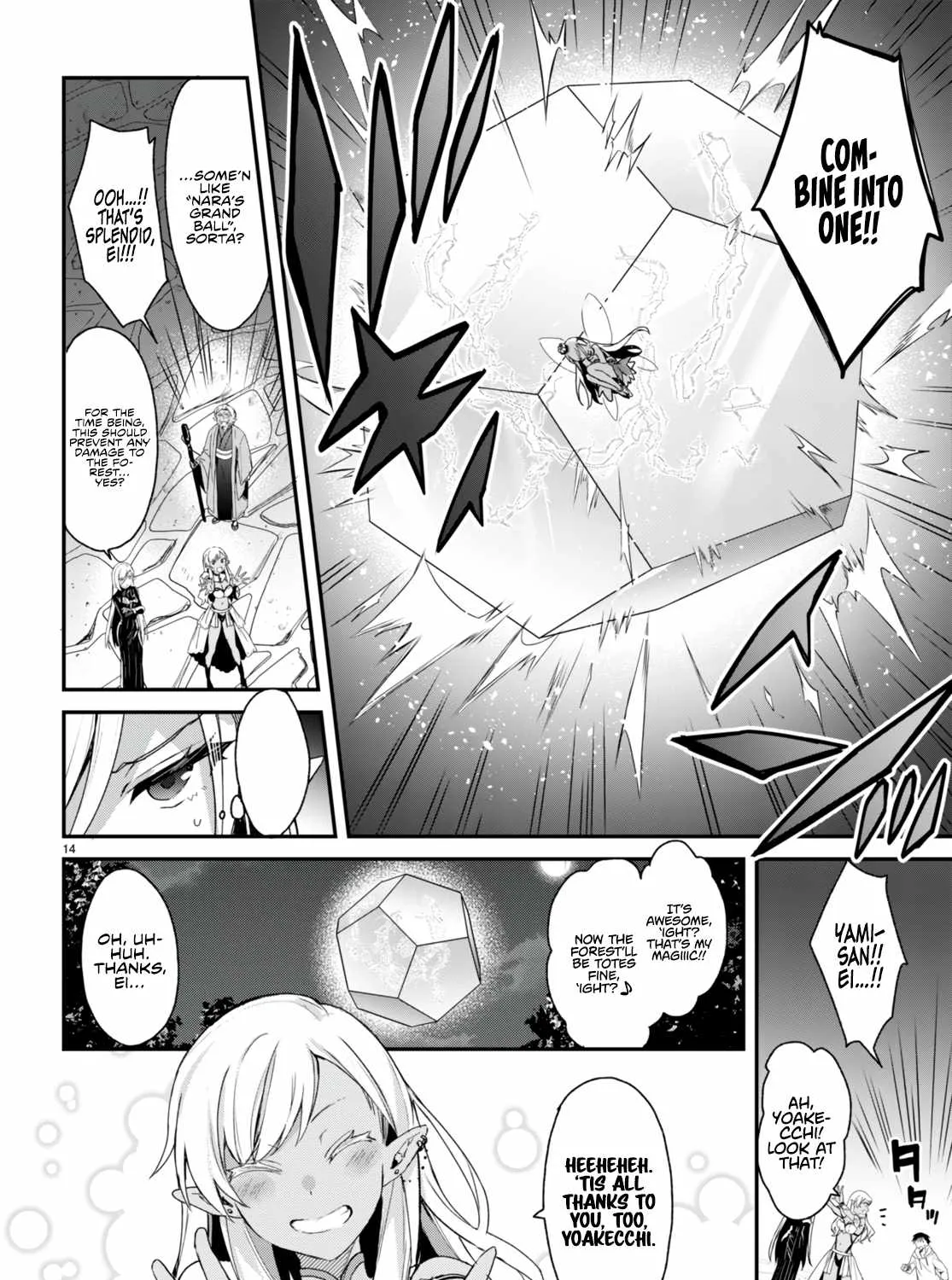 The Four Sisters (Elves) Wait For The Night Zinmanga X Chapter 13 Page 28