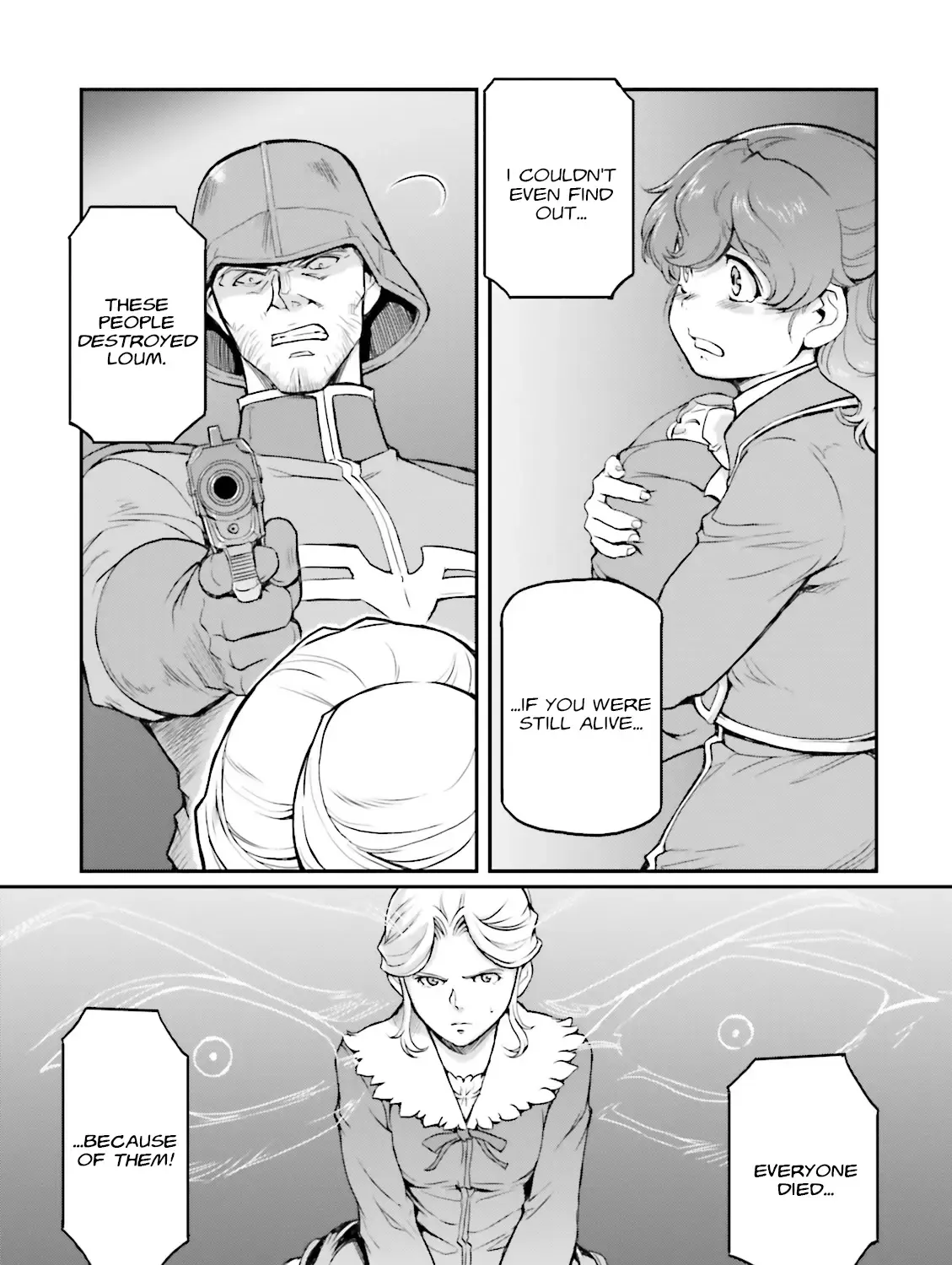 Mobile Suit Gundam MSV-R Legend of the Universal Century Heroes: The Fabulous Shin Matsunaga Zinmanga X Chapter 34 Page 27