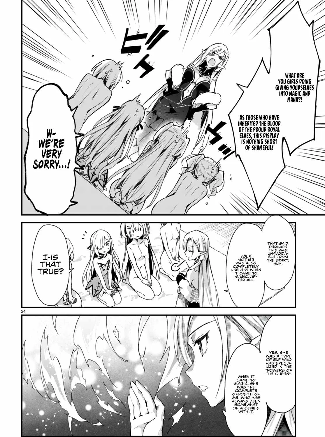 The Four Sisters (Elves) Wait For The Night Zinmanga X Chapter 10 Page 48
