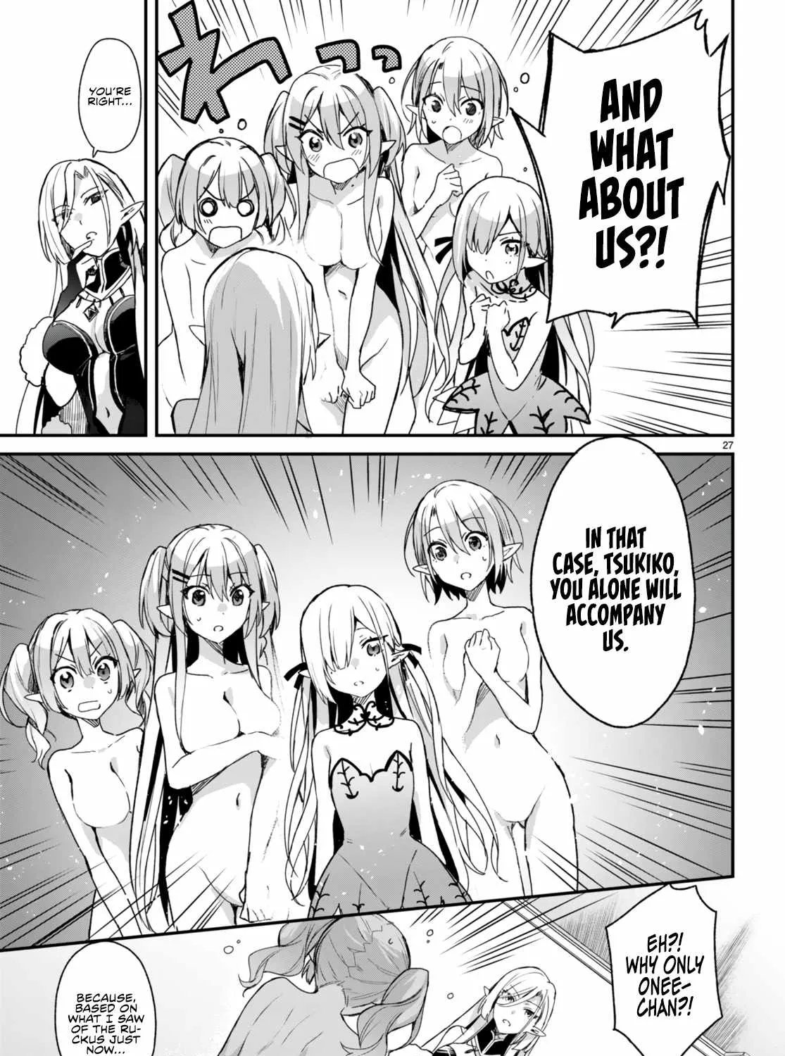 The Four Sisters (Elves) Wait For The Night Zinmanga X Chapter 10 Page 54