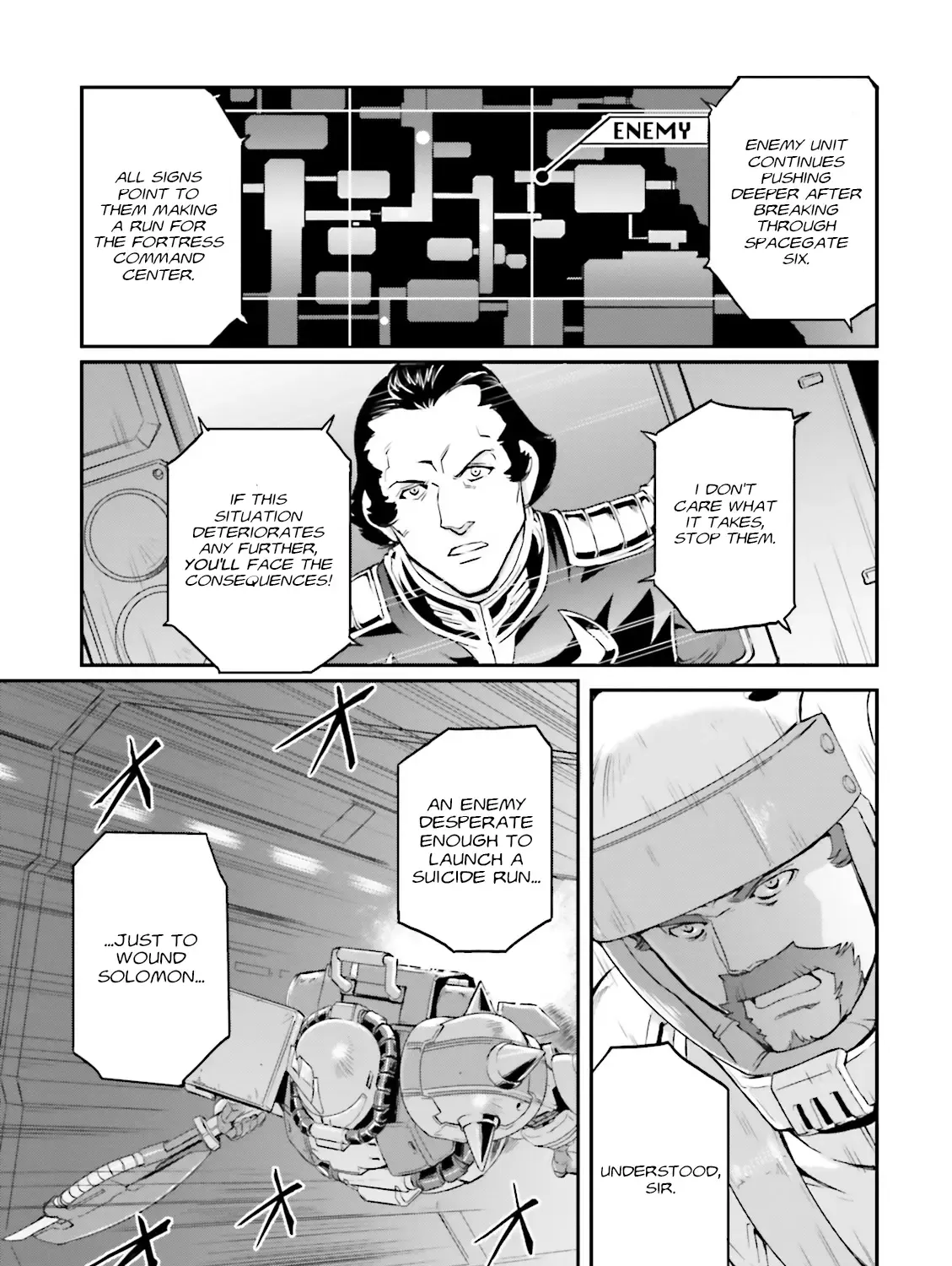 Mobile Suit Gundam MSV-R Legend of the Universal Century Heroes: The Fabulous Shin Matsunaga Zinmanga X Chapter 32 Page 47