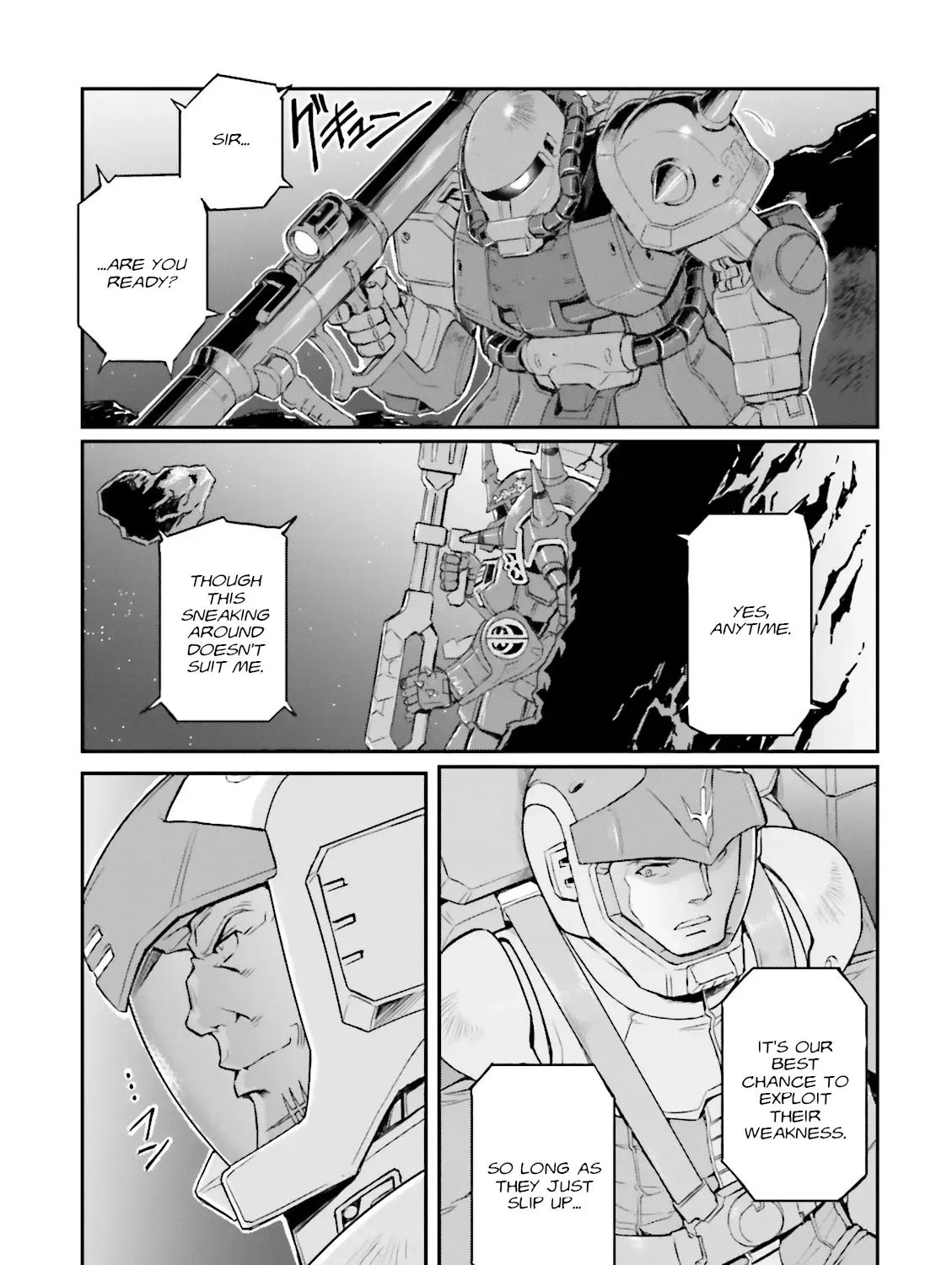 Mobile Suit Gundam MSV-R Legend of the Universal Century Heroes: The Fabulous Shin Matsunaga Zinmanga X Chapter 31 Page 53